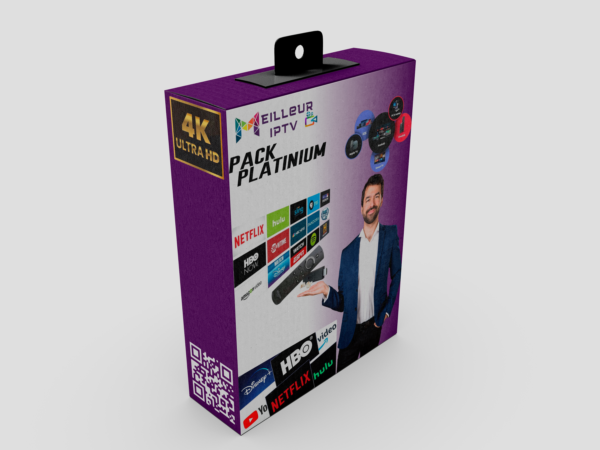 ABONNEMENT IPTV 12 MOIS PLATINUM